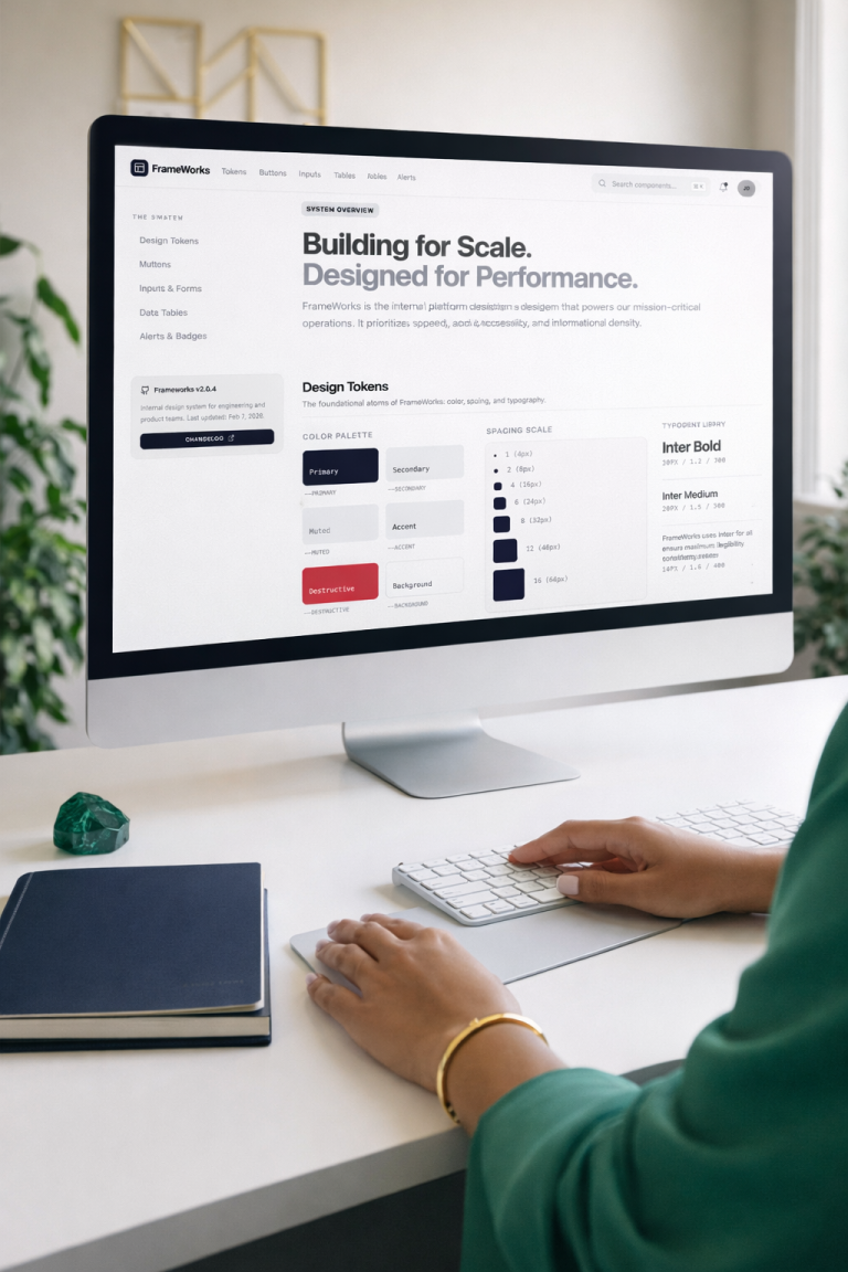 Design Systems & Scalable Frameworks