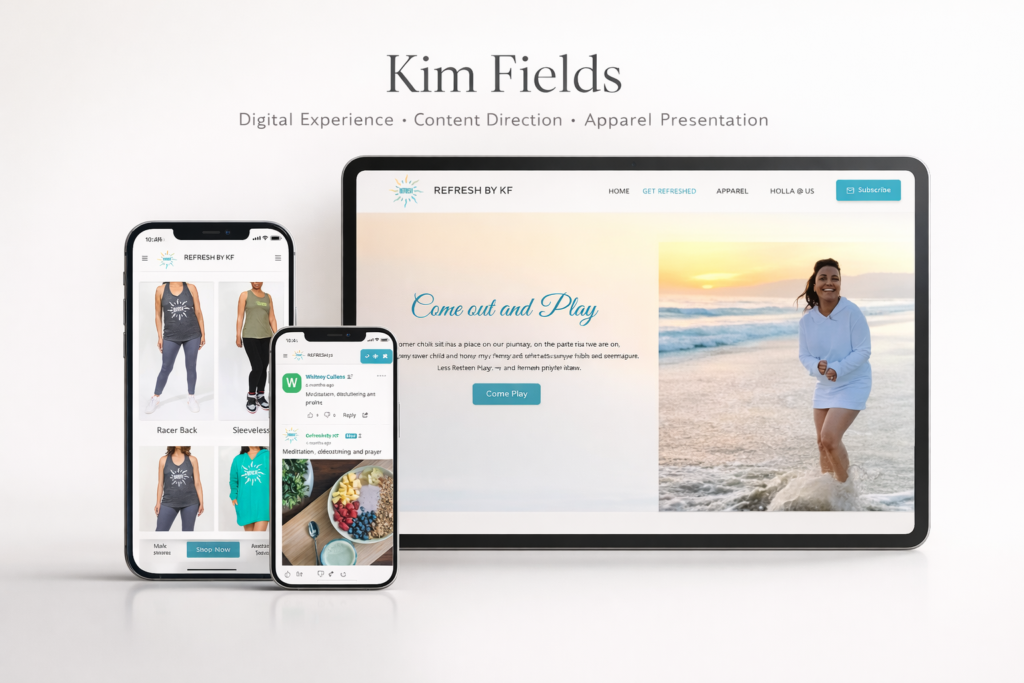 Structuring a unified digital experience across web, mobile, and content touchpoints.