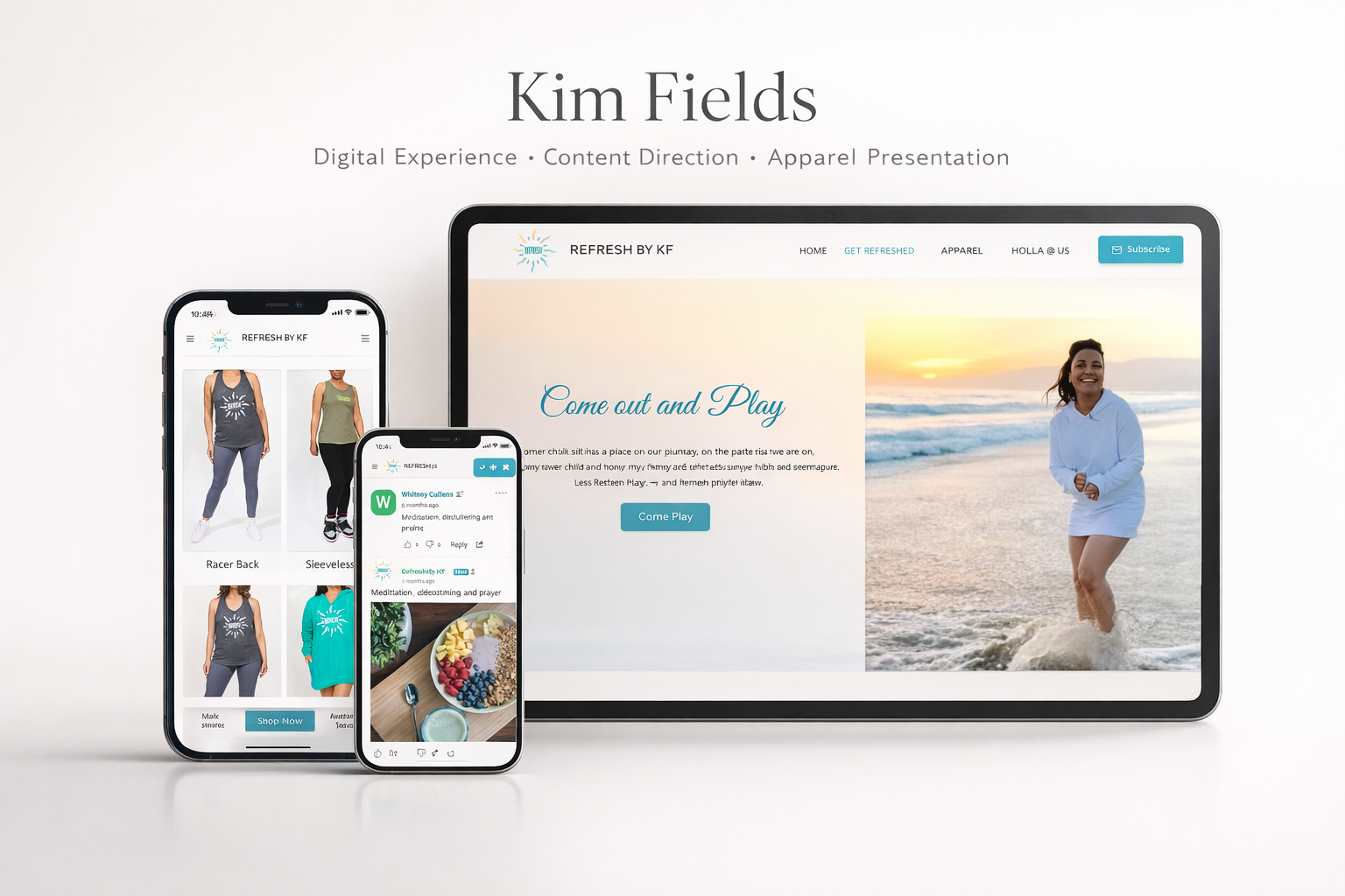 Structuring a unified digital experience across web, mobile, and content touchpoints.
