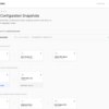 Tooling or integration snapshot