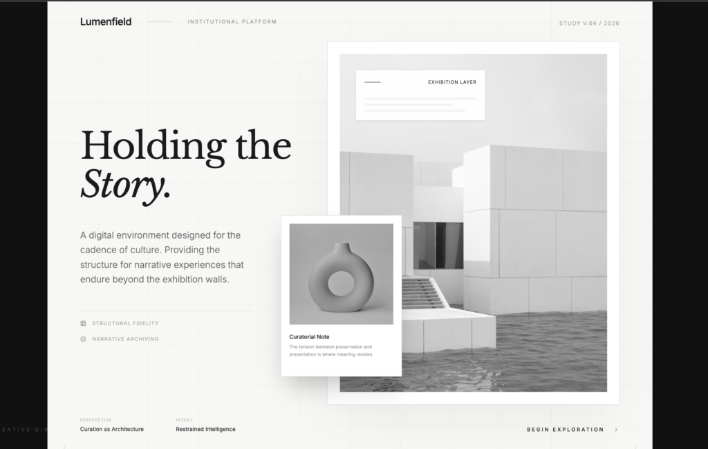 Visual concept or narrative anchor